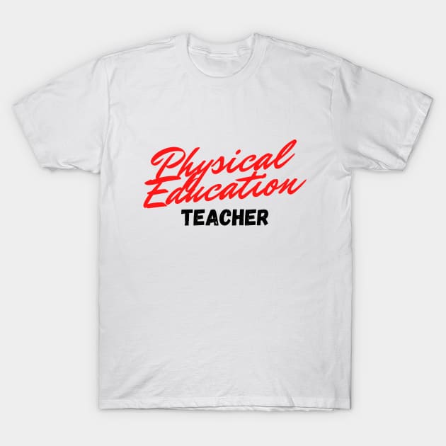 Physical Education Sleek Collection T-Shirt by The PE Spot Shop